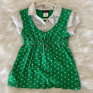 One step up green school girl dress